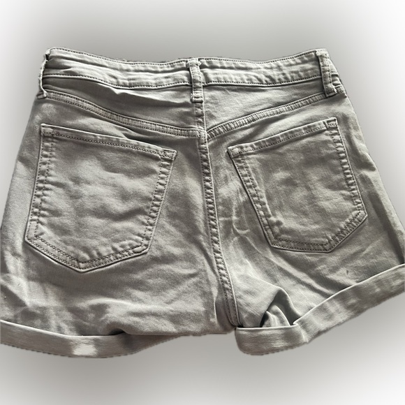 high rise denim shorts - Picture 2 of 2